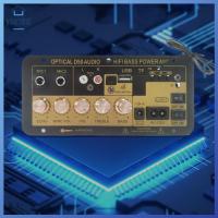 ราคา BT เครื่องขยายเสียงพร้อม Optical Audio AMP USB วิทยุ FM TF Player เครื่องขยายเสียงบอร์ดเครื่องขยายเสียงสําหรับคาราโอเกะรถบ้าน 220V (50004437753)