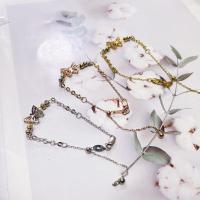 ราคา ใหม่ ผสม สร้อยข้อมือ รุ่นหูรูด / สร้อยข้อมือ 2 ตะขอ พร้อมตราประทับ 750 (27727989488)