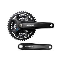 ราคา Shimano จานหน้าจักรยานเสือภูเขาแบบกะโหลกเหลี่ยม Shimano FC-M311 (4816731545)