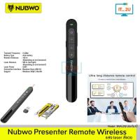 ราคา Nubwo NWL12 Wireless Laser Presenter Remote 2.4Ghz พอยเตอร์ รีโมทพรีเซนต์ไร้สาย (42614542553)