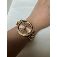 ราคา นาฬิกา Michael Kors สีทอง หน้าปัดกลมล้อมเพชร (22762050315)