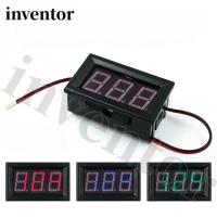 ราคา 1-5PCSMini Digital Voltmeter DC 4.5V ถึง 30V Digital Voltmeter แผงแรงดันไฟฟ้าสําหรับ 6V 12V 24V Electromobile รถจักรยานยนต์รถ 0.56 '' (42979507234)
