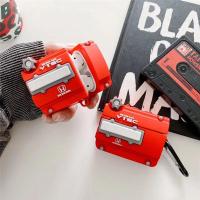 ราคา Airpods 3 Case Red Honda Car Engine AirPods 1 2 Pro Cover Apple Bluetooth Wireless Headphone Cover (27454345936)