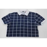 ราคา Hybrid เสื้อโปโลผู้ชาย แขนสั้น-ตัดป้าย Size S ลายตารางสีกรม *NEW* (1605004564)