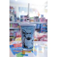 ราคา แก้วน้ำ ลายการ์ตูน Star Wars Waterfill Tumbler With Straw, Stormtroopers (2273665195)