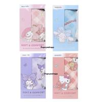 ราคา ผ้านวม Momento x Sanrio ของแท้ ลายการ์ตูน คิดตี้ ชินาม่อน มีหลายลาย ขนาด 60*80 นิ้ว ของขวัญปีใหม่ (43527112255)
