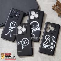 ราคา HP Tecno Spark GO 3 Tecno Pova Neo 2 Tecno Pova 7 5G Tecno Pova Curve 5G Tecno Pova 7 4G Tecno Spark 40 Pro Plus Tecno Spark 40C ซิลิโคน Macaron Black Softcase Funny Cute MAC Y (46158828008)