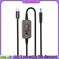 ราคา ในสต็อก-Type C ถึง DC Power Boost สาย 5 V/9 V/12 V/15 V/20 V ปรับแรงดันไฟฟ้า PD 100 W Fast Charging Step-Up Converter สายไฟ USB เป็น DC สายไฟ (47209335915)