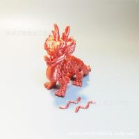 ราคา ใหม่ยอดนิยมของ Douyin 3D พิมพ์ข้อต่อ movable Kirin 3D ของเล่นตุ๊กตา Creative ชุดสัตว์หัตถกรรมลูกตุ้ (25786836481)