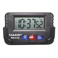 ราคา Clock นาฬิกาติดรถยนต์ Nako รุ่น Na-613D ตัวเลขดิจิตอล นาฬิกาตั้งโต๊ะเเบบพกพา 3 in 1 (ติดรถ/จับเวลา) (10592291937)