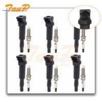 ราคา 6PCS Ignition Coil+Spark Plug for BMW 640i Gran Coupe 640i xDrive Gran Coupe 12137571643 121375510 (50504581612)
