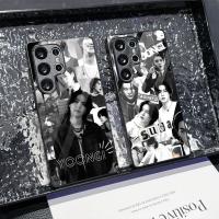ราคา Suga Min Yoongi (1) แก้วเคสโทรศัพท์สําหรับ Samsung Galaxy S22 S23 S24 S25 Ultra Plus S24FE S25FE M15 M16 M23 M34 M53 M62 A22 A55 A34 A34 A34 A34 A34 A34 A34 A34 A34 A34 A34 A34 A34 A33 A36 หรูหรากระจก