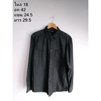 ราคา เสื้อเชิ้ต Uniqlo มือสอง (24101964763)