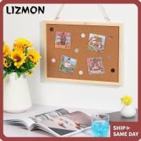 ราคา LIZMON Vision Board Cork แขวนไม้ Corkboard (55757352298)