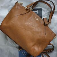 ราคา Coach พัดหนัง13 นิ้วสีน้ำตาล (1484716856)