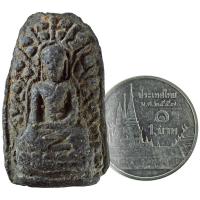 ราคา พระลือหน้ามงคล กรุวัดประตูลี้ จ.ลำพูน ของดีแห่งเมืองลำพูน เนื้อดินดิบสีเขียวหินครก (เป็นสีนิยม/หายากสุด) (6164691637)
