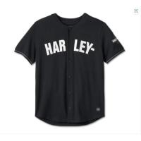 ราคา เสื้อเบสบอล Smokin New Arrival Men's Smokin' Baseball Jersey - Harley Black 96539-24VM (27553759728)