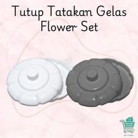 ราคา ท็อปตัน ชุดฝารองแก้วดอกไม้ ฝาครอบถ้วยพรีเมี่ยมและที่รองแก้ว ฝาครอบเครื่องดื่มและที่วางแก้วฝาถ้วยและที่รองแก้วถ้วยหรือฝาภาชนะและที่รองแก้วจ (29681982352)