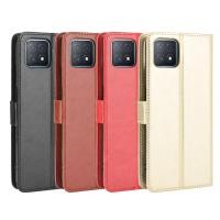 ราคา เหมาะสําหรับ OPPO A72 5G เคสโทรศัพท์ A73 รุ่น 5G ซองหนังโทรศัพท์ Flip Crazy Horse รูปแบบการ์ดป้องกันกรณี (58059103997)