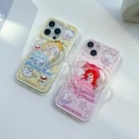 ราคา พร้อมส่งในไทย‍♀️ T5S110 ไอริงนางเงือก, อลิซ + Griptok หัวใจใส สำหรับ iPhone เคสไอโฟน 13Pro,13Promax,14,14Pro,14Proma (56656009642)