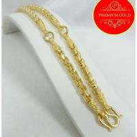 ราคา เครื่องประดับ สร้อยคอทอง สร้อยคอทองคำ เศษทองคำเยาวราช ลายเต๋า 3 ห่วง 5 บาท (5900047739)