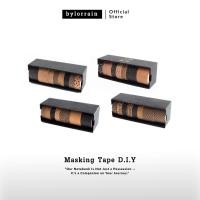 ราคา สติ๊กเกอร์เทปกาว ตกแต่งสมุดโน๊ต : Masking Tape D.I.Y (1589335464)