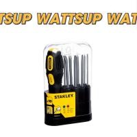 ราคา STANLEY ไขควงอเนกประสงค์ 9 ชิ้นชุด รุ่น 62-511 (STHT62511-8) ไขควง (49650981851)