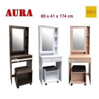 ราคา โต๊ะเครื่องแป้งมินิมอล พร้อมเก้าอี้ 60 cm กระจกเปิดได้ (15972887656)