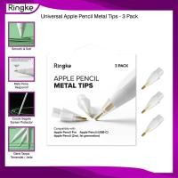 ราคา Ringke สําหรับ Apple Pencil Metal Tips 3 Pack Replacement สําหรับปลายปากกา Apple (25495743487)