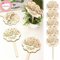 ราคา ชุดป้ายไม้ 5 ชิ้น สำหรับต้นกระบองเพชร และของขวัญขอบคุณ Teacher TH (42930185615)
