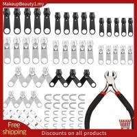 ราคา 85 ชิ้นซิปชุดซ่อม Zip Slider Rescue Universal Zippers เปลี่ยนแจ็คเก็ตเสื้อผ้ากระเป๋าเต็นท์ Fix Plier เย็บเย็บปักถักร้อยเครื่องมือ 5, 8, (43478561546)