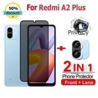 ราคา 2 in 1 ฟิล์ม Redmi A2 Plus ฟิล์มกระจกนิรภัยกันรอยหน้าจอ กันแอบมอง เพื่อความเป็นส่วนตัว สําหรับ Xiaomi Redmi 13C 12C A2 Plus POCO M5s C65 F5 X6 Mi 14 13T 13 Pro Ultra 5G (25004671608)