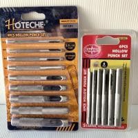 ราคา เหล็กตอกรู ตุ๊ดตู่ เหล็กเจาะรู 6ตัว/9ตัว ครบชุด Starnic/Hoteche อย่างดี เหล็กเจาะหนัง เหล็ก ปั้มรู เจาะรู ตอกรู ตุดตู่ (47404787172)