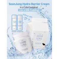 ราคา พร้อมส่ง Etude House Soon Jung Hydro Barrier Cream 50ml Free Emulsion, Toner 25ml/ 100ml Free Emulsion,Toner 5ml (4695453579)