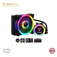 ราคา GAMDIAS CHIONE E2 120R CPU AIO LIQUID COOLER / Neon-Flex RGB WATER COOLING / 12 ซม. / 120 มม.พัดลมหม้อน้ํา/INTEL/AMD Ryzen (41227986181)