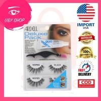ราคา พร้อมส่งแท้% Ardell Deluxe Pack Wispies with Applicator Set เซ็ทขนตาปลอมพร้อมใช้ 1 ชุด (8667410097)