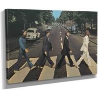 ราคา The Beatles Abbey Road Canvas Wall Art ตกแต่งบ้านตกแต่งผนัง (43103373375)