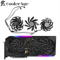 ราคา พัดลมการ์ดสําหรับ Gigabyte AORUS GeForce RTX 3070Ti 3080Ti 3080 3090 MASTER RX6800 6900 90 มม. 100 มม.PLD10015B12H GPU พัดลม (47809606072)