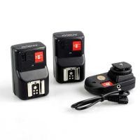 ราคา C Andoer Pt-04Gy 4 Channels Wireless Remote Speedlite Flash Trigger 1 Transmitter And 2 Receivers F (42476642962)