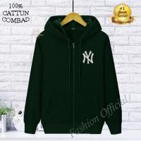 ราคา เสื้อแจ็คเก็ตซิปเสื้อแจ็คเก็ตผู้ชาย NY Premium Print สีเงินคุณภาพ (28885919200)