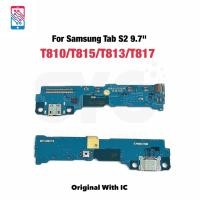 ราคา แท้ บอร์ดชาร์จ Micro USB สายเคเบิลอ่อน สําหรับ Samsung Galaxy Tab S2 9.7 T810 T813 T815 T817 T819 (25822879864)