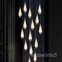ราคา Staircase Chandelier Long Chandelier Open Space Duplex Large Chandelier Villa Chandelier loft Chandelier Mezzanine2022Ne (53100493992)