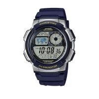 ราคา [ประกันร้าน] Casio นาฬิกาข้อมือผู้ชาย รุ่น AE-1000W-2AVDF-S Standard World Time Map Blue (23141791886)