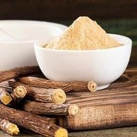 ราคา ชะเอม ชะเอมเทศ Licorice Root สมุนไพรแท้ ไม่ผสม แบบผง 50 กรัม (55757937922)