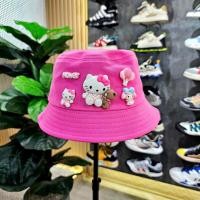 ราคา หมวกแมวคิตตี้สีชมพูหวานและหมีสตรอเบอร์รี่ทอยสตอรี่น่ารักครีมเย็นสําหรับเด็ก 1 ถึง 4 ปีเส้นรอบวงศีรษะ 48-52 ซม (27387981522)