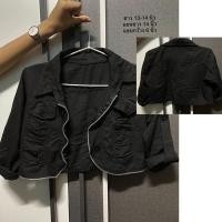 ราคา เสื้อผ้ามือสอง จั๊มสูตร เสื้อครอปแบรนด์Michel klein paris (14905727459)