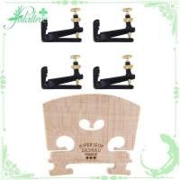 ราคา fulaltree5 ชิ้นอุปกรณ์เสริมไวโอลิน: 1 ชิ้นปรับไวโอลินสะพาน Maple,4/4 ขนาดไวโอลินติดตั้งชิ้นส่วนสะพานสําหรับ 4/4 ขนาดไวโอลิน & 4 ชิ้น 3/4 - 4/4 ไวโอลิน Fine Tuner String แผ่น (44809391335)