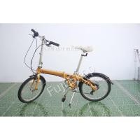 ราคา จักรยานพับได้ญี่ปุ่น - ล้อ 20 นิ้ว - มีเกียร์ - อลูมิเนียม - Dahon Route - สีส้ม [จักรยานมือสอง] (17199695770)