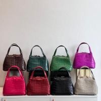 ราคา ใบพร้อมส่งRATCHA_กระเป๋าหนังจระเข้แท้รุ่น Mojito (24 cm.) HandBag (22676454525)