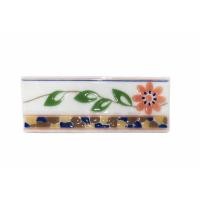 ราคา กระเบื้อง กรุยเชิง ขนาด 3x8" ลายดอกไม้/ยีราฟ - TILES (3578611151)